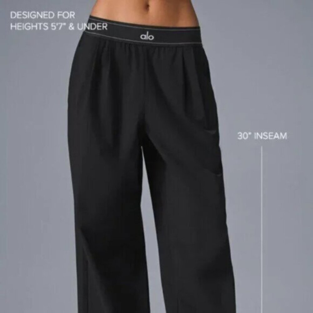 🌙New ALO Yoga Loose-fitting Yoga Pants Regular Inner Seam Length 30 inche - Picture 8 of 8
